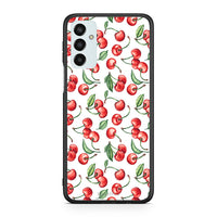 Thumbnail for Samsung M23 Cherry Summer θήκη από τη Smartfits με σχέδιο στο πίσω μέρος και μαύρο περίβλημα | Smartphone case with colorful back and black bezels by Smartfits