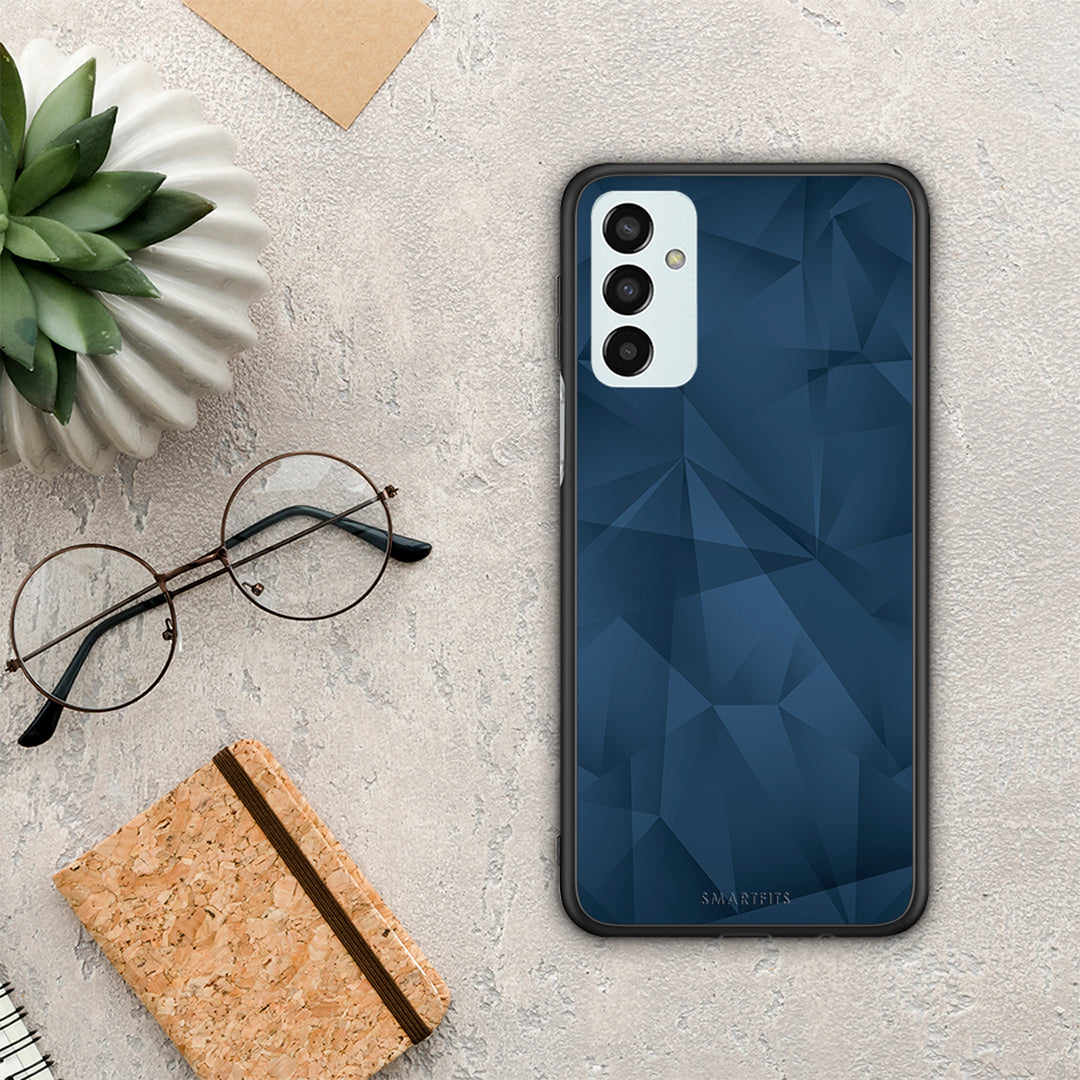 Geometric Blue Abstract - Samsung Galaxy M23 / F23 case