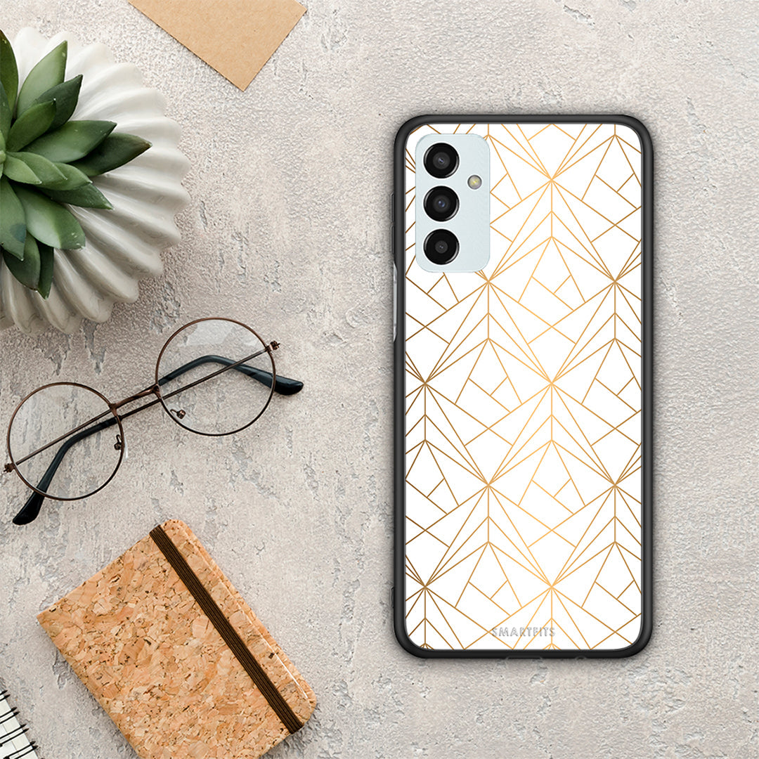 Geometric Luxury White - Samsung Galaxy M23 / F23 case