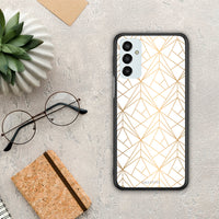 Thumbnail for Geometric Luxury White - Samsung Galaxy M23 / F23 case