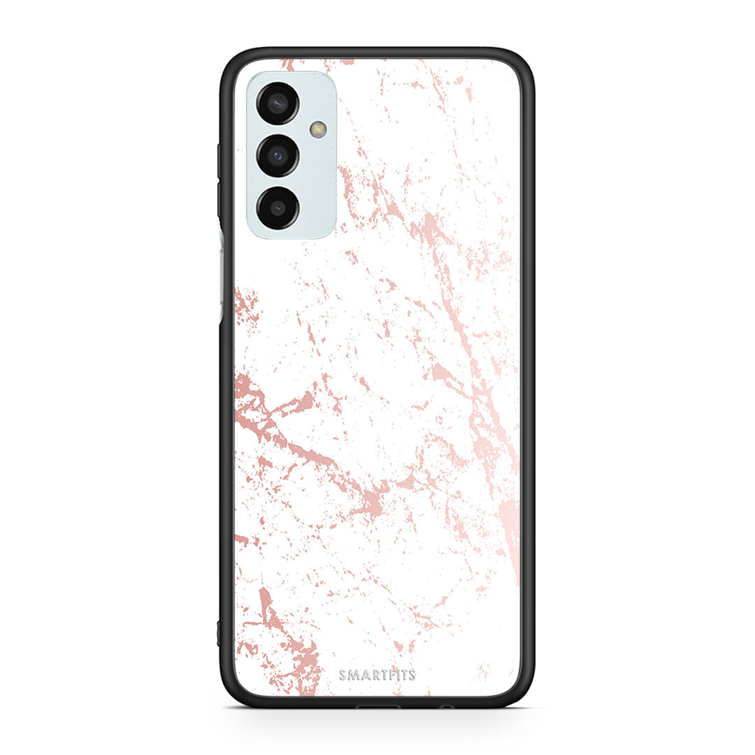 116 - Samsung M23 Pink Splash Marble case, cover, bumper