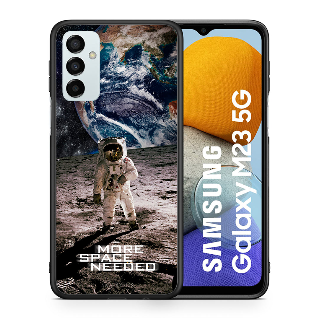 Θήκη Samsung M23 More Space από τη Smartfits με σχέδιο στο πίσω μέρος και μαύρο περίβλημα | Samsung M23 More Space case with colorful back and black bezels