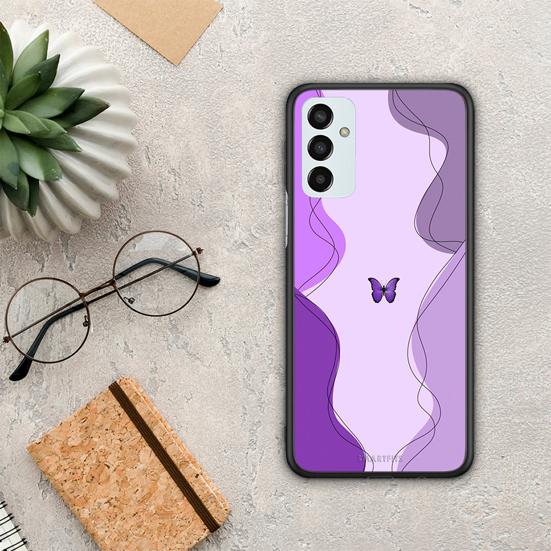 Purple Mariposa - Samsung Galaxy M23 / F23 case