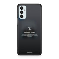 Thumbnail for Samsung M23 Sensitive Content θήκη από τη Smartfits με σχέδιο στο πίσω μέρος και μαύρο περίβλημα | Smartphone case with colorful back and black bezels by Smartfits