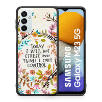 Thumbnail for Θήκη Samsung M23 Stress Over από τη Smartfits με σχέδιο στο πίσω μέρος και μαύρο περίβλημα | Samsung M23 Stress Over case with colorful back and black bezels