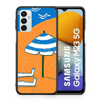 Thumbnail for Θήκη Samsung M23 Summering από τη Smartfits με σχέδιο στο πίσω μέρος και μαύρο περίβλημα | Samsung M23 Summering case with colorful back and black bezels