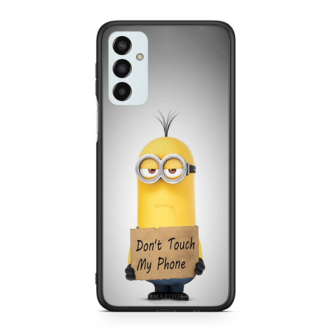 4 - Samsung M23 Minion Text case, cover, bumper