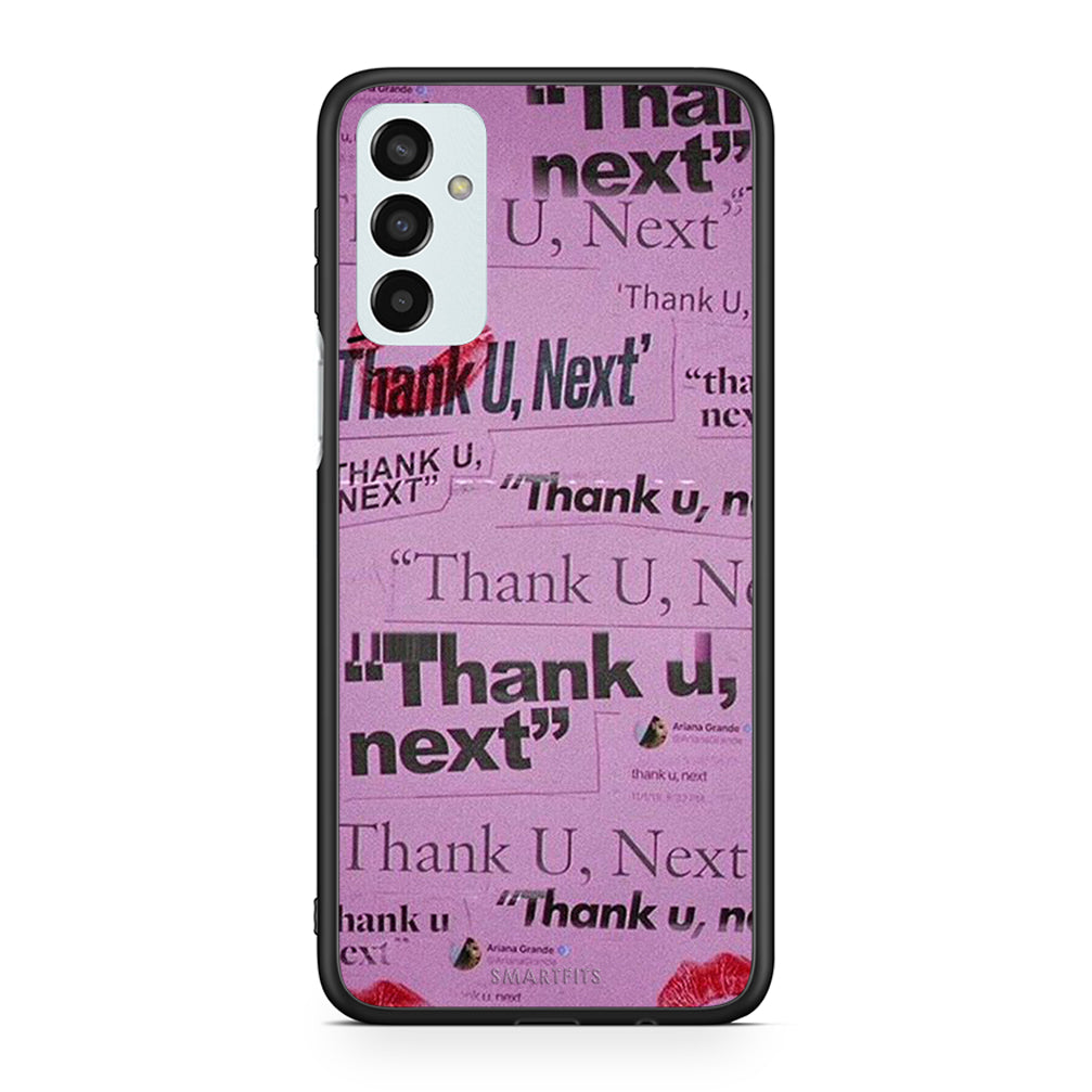 Samsung M23 Thank You Next Θήκη Αγίου Βαλεντίνου από τη Smartfits με σχέδιο στο πίσω μέρος και μαύρο περίβλημα | Smartphone case with colorful back and black bezels by Smartfits