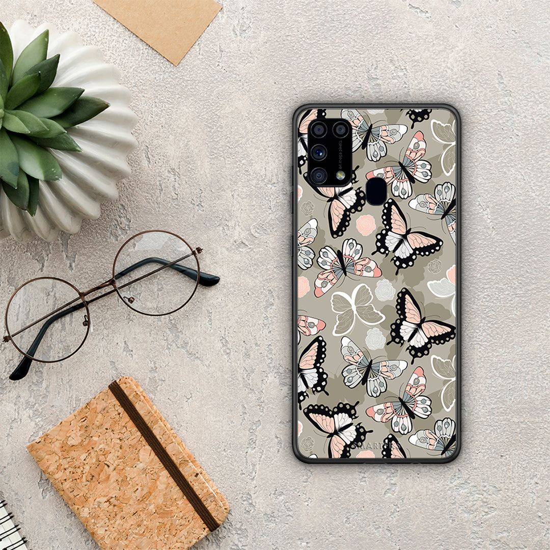 Boho Butterflies - Samsung Galaxy M31 case