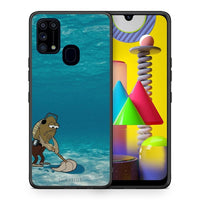 Thumbnail for Θήκη Samsung M31 Clean The Ocean από τη Smartfits με σχέδιο στο πίσω μέρος και μαύρο περίβλημα | Samsung M31 Clean The Ocean case with colorful back and black bezels