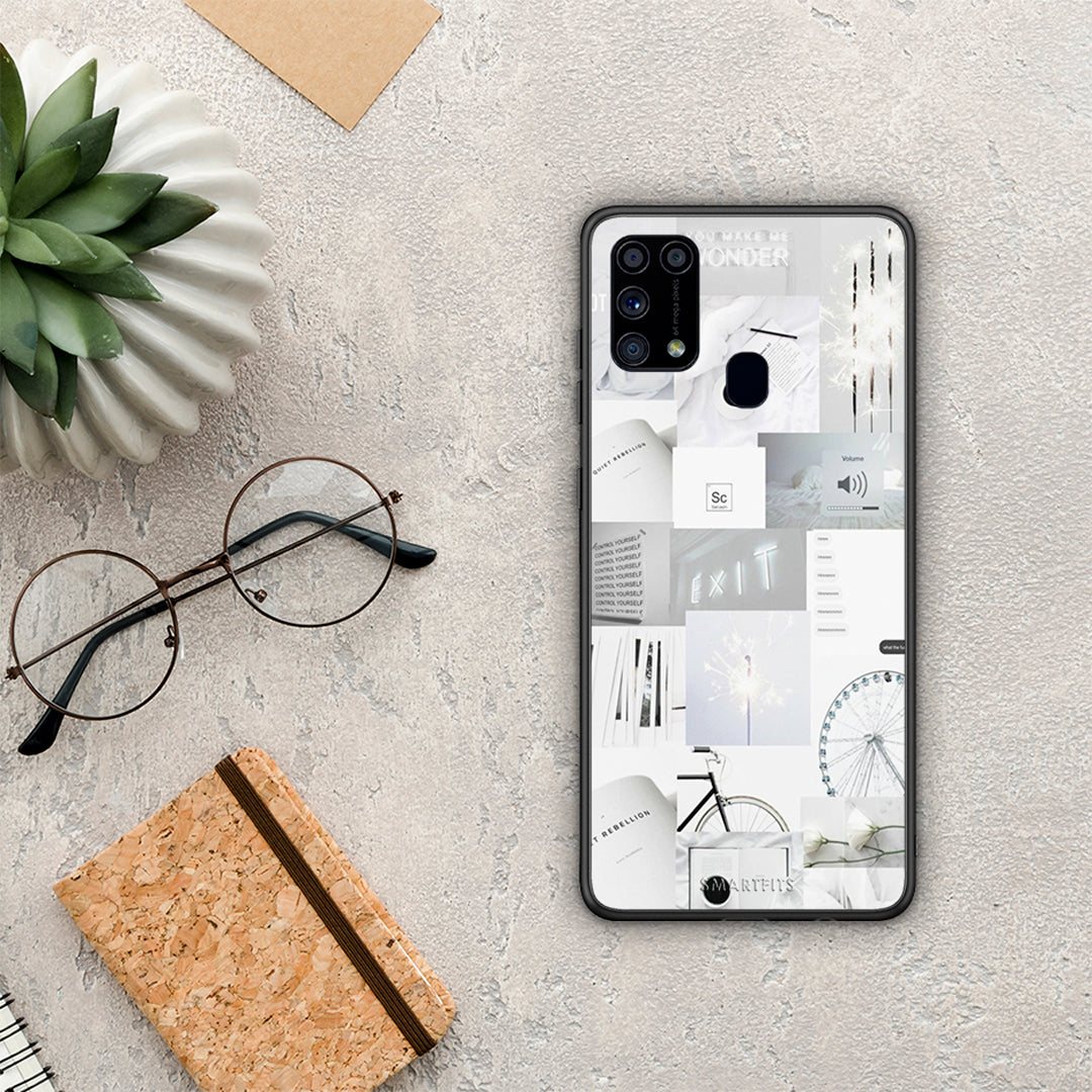 Collage Make Me Wonder - Samsung Galaxy M31 case