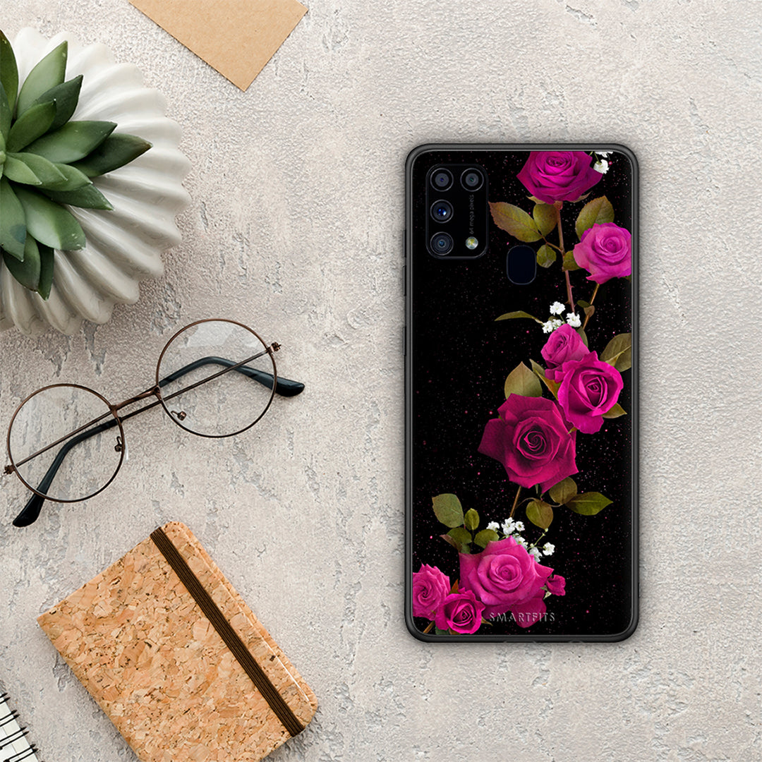 Flower Red Roses - Samsung Galaxy M31 case