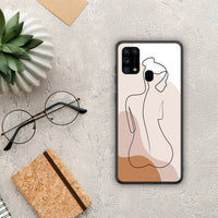 Thumbnail for Lineart Woman - Samsung Galaxy M31 case