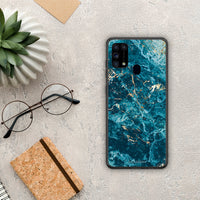 Thumbnail for Marble Blue - Samsung Galaxy M31 case