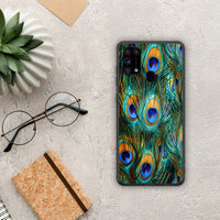 Thumbnail for Real Peacock Feathers - Samsung Galaxy M31 case