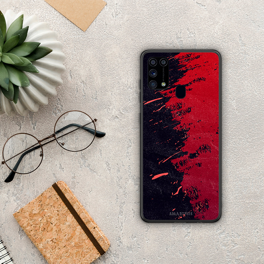 Red Paint - Samsung Galaxy M31 case