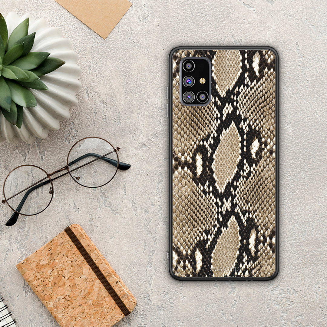 Animal Fashion Snake - Samsung Galaxy M31s case 
