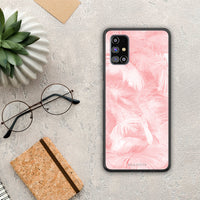 Thumbnail for Boho Pink Feather - Samsung Galaxy M31s case 