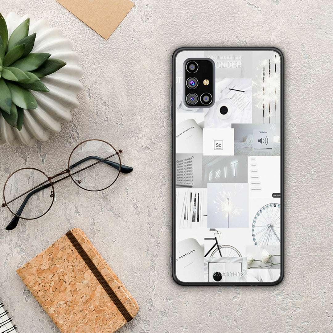 Collage Make Me Wonder - Samsung Galaxy M31S case