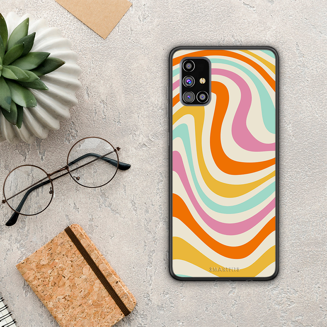 Colorful Waves - Samsung Galaxy M31S case