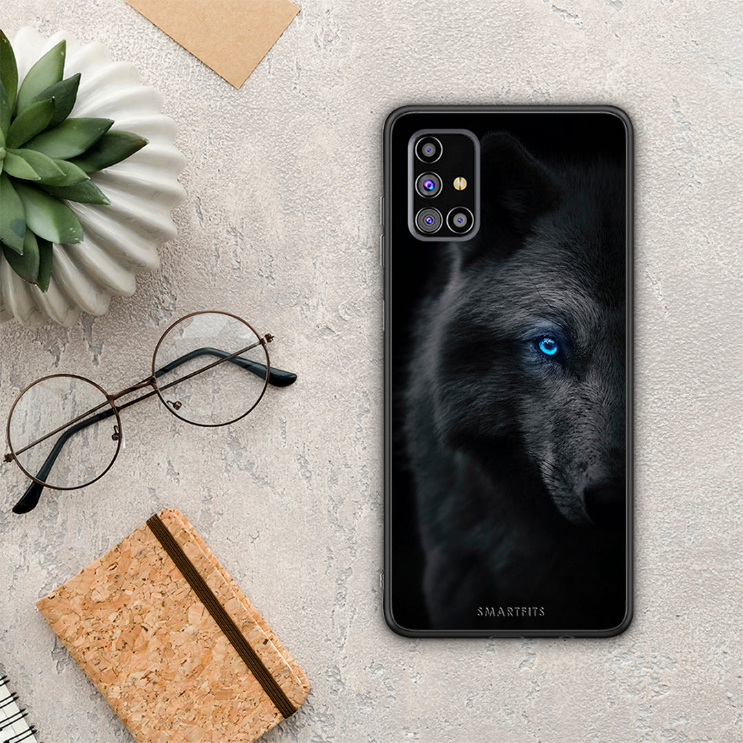 Dark Wolf - Samsung Galaxy M31s case