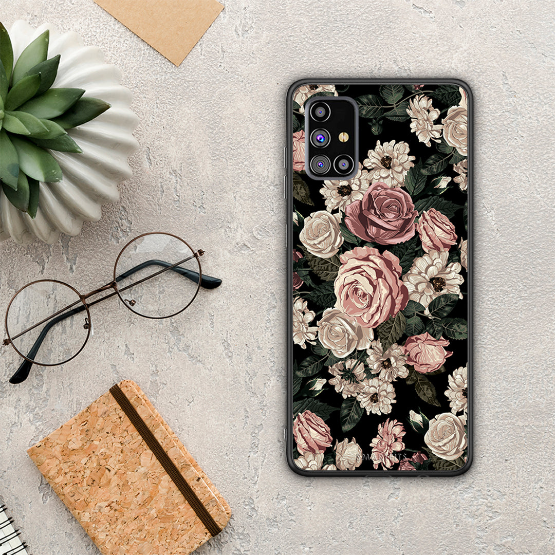Flower Wild Roses - Samsung Galaxy M31s case