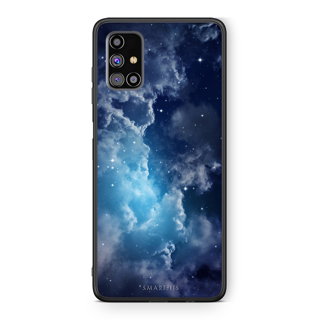 104 - Samsung M31s  Blue Sky Galaxy case, cover, bumper
