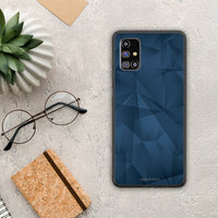 Thumbnail for Geometric Blue Abstract - Samsung Galaxy M31s case