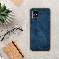 Thumbnail for Geometric Blue Abstract - Samsung Galaxy M31S case