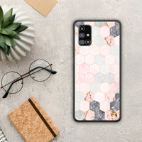 Thumbnail for Marble Hexagon Pink - Samsung Galaxy M31s case