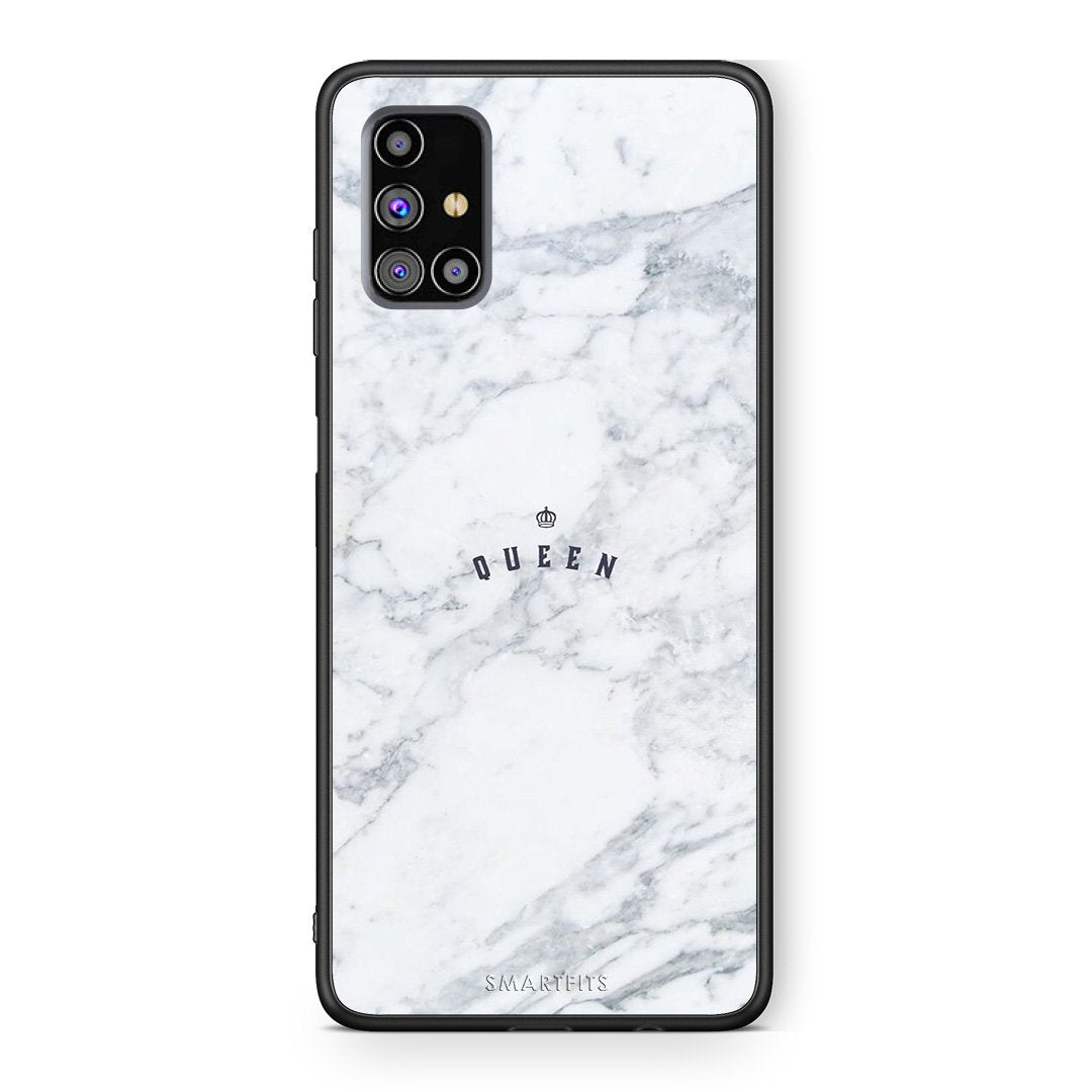 4 - Samsung M31s Queen Marble case, cover, bumper