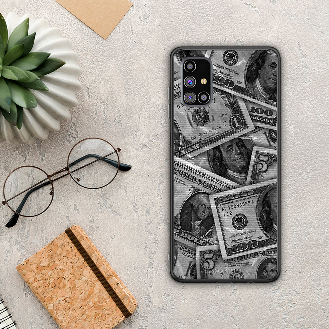 Money Dollars - Samsung Galaxy M31s case