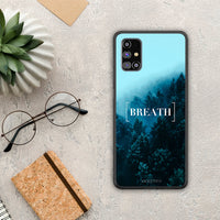 Thumbnail for Quote Breath - Samsung Galaxy M31s θήκη