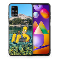 Thumbnail for Θήκη Samsung M31s Summer Happiness από τη Smartfits με σχέδιο στο πίσω μέρος και μαύρο περίβλημα | Samsung M31s Summer Happiness case with colorful back and black bezels