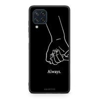 Thumbnail for Samsung M32 4G Always & Forever 1 Θήκη Αγίου Βαλεντίνου από τη Smartfits με σχέδιο στο πίσω μέρος και μαύρο περίβλημα | Smartphone case with colorful back and black bezels by Smartfits