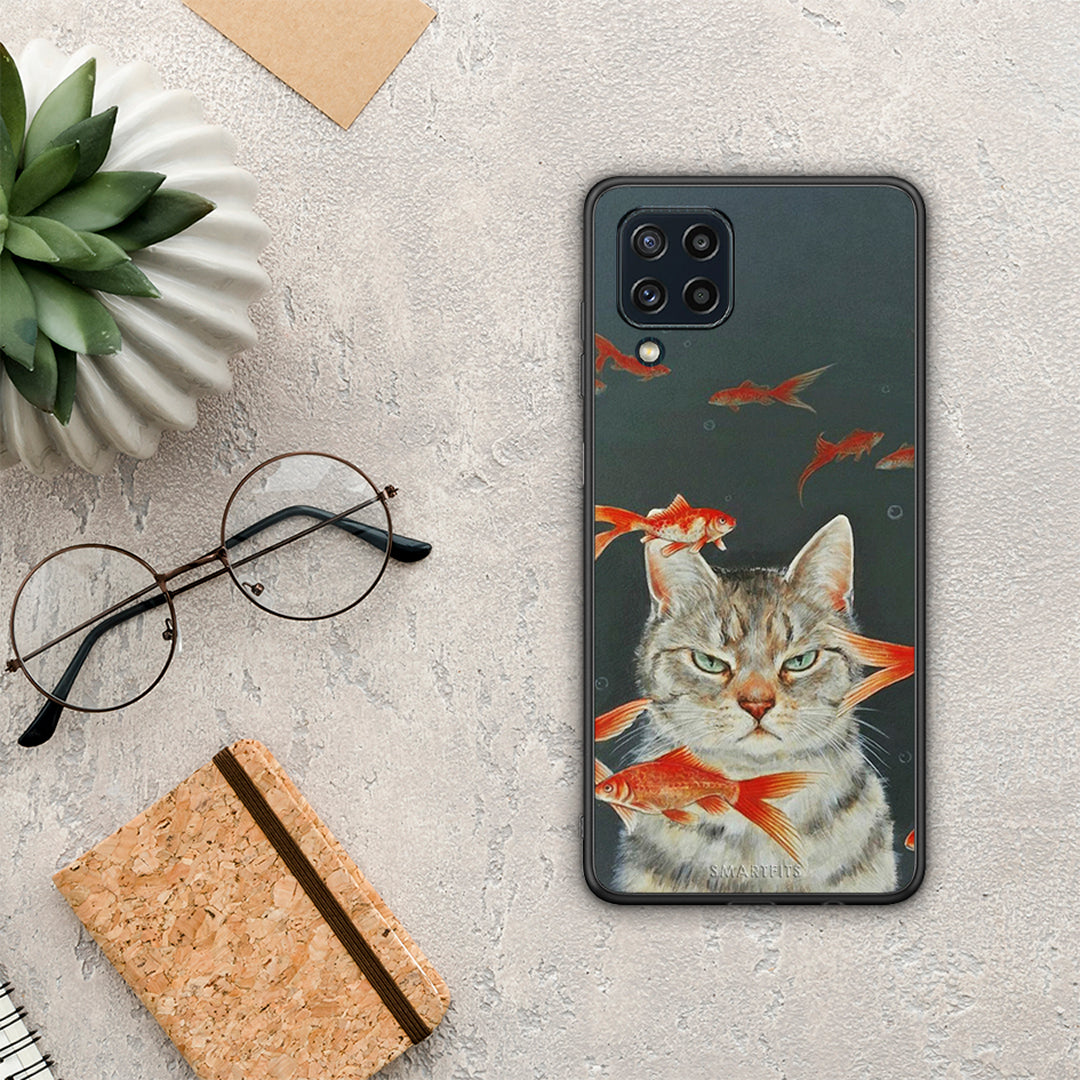 Cat Goldfish - Samsung Galaxy M32 4G / M22 θήκη