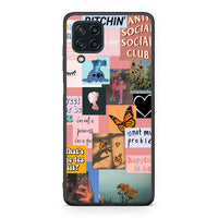 Thumbnail for Samsung M32 4G Collage Bitchin Θήκη Αγίου Βαλεντίνου από τη Smartfits με σχέδιο στο πίσω μέρος και μαύρο περίβλημα | Smartphone case with colorful back and black bezels by Smartfits