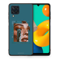 Thumbnail for Θήκη Samsung M32 4G Cry An Ocean από τη Smartfits με σχέδιο στο πίσω μέρος και μαύρο περίβλημα | Samsung M32 4G Cry An Ocean case with colorful back and black bezels