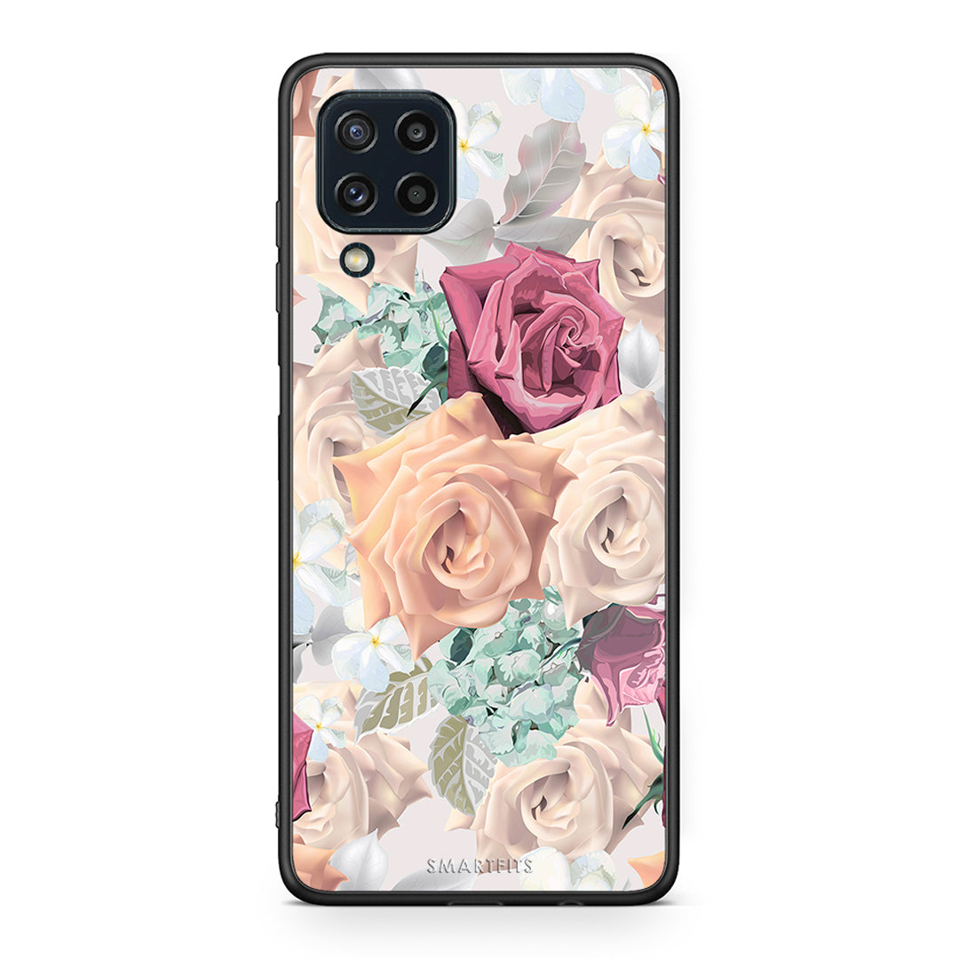 99 - Samsung M32 4G Bouquet Floral case, cover, bumper