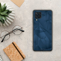 Thumbnail for Geometric Blue Abstract - Samsung Galaxy M32 4G / M22 case