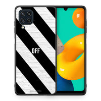 Thumbnail for Θήκη Samsung M32 4G Get Off από τη Smartfits με σχέδιο στο πίσω μέρος και μαύρο περίβλημα | Samsung M32 4G Get Off case with colorful back and black bezels