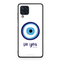Thumbnail for Samsung M32 4G Karma Says θήκη από τη Smartfits με σχέδιο στο πίσω μέρος και μαύρο περίβλημα | Smartphone case with colorful back and black bezels by Smartfits