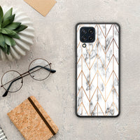 Thumbnail for Marble Gold Geometric - Samsung Galaxy M32 4G case
