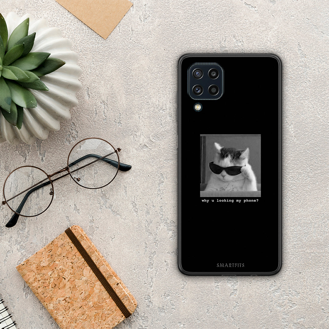 Meme Cat - Samsung Galaxy M32 4G case