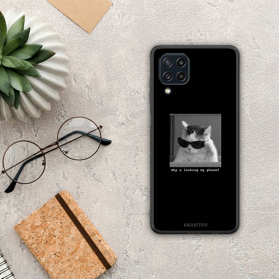 Meme Cat - Samsung Galaxy M32 4G / M22 case