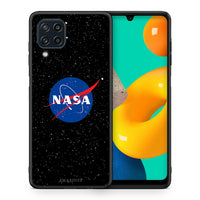 Thumbnail for Θήκη Samsung M32 4G NASA PopArt από τη Smartfits με σχέδιο στο πίσω μέρος και μαύρο περίβλημα | Samsung M32 4G NASA PopArt case with colorful back and black bezels