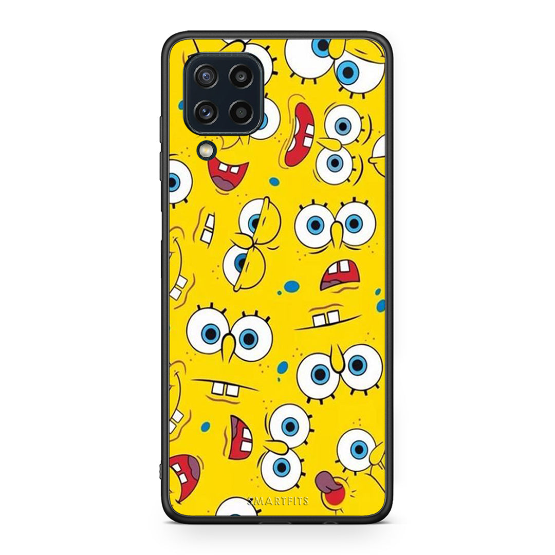 4 - Samsung M32 4G Sponge PopArt case, cover, bumper