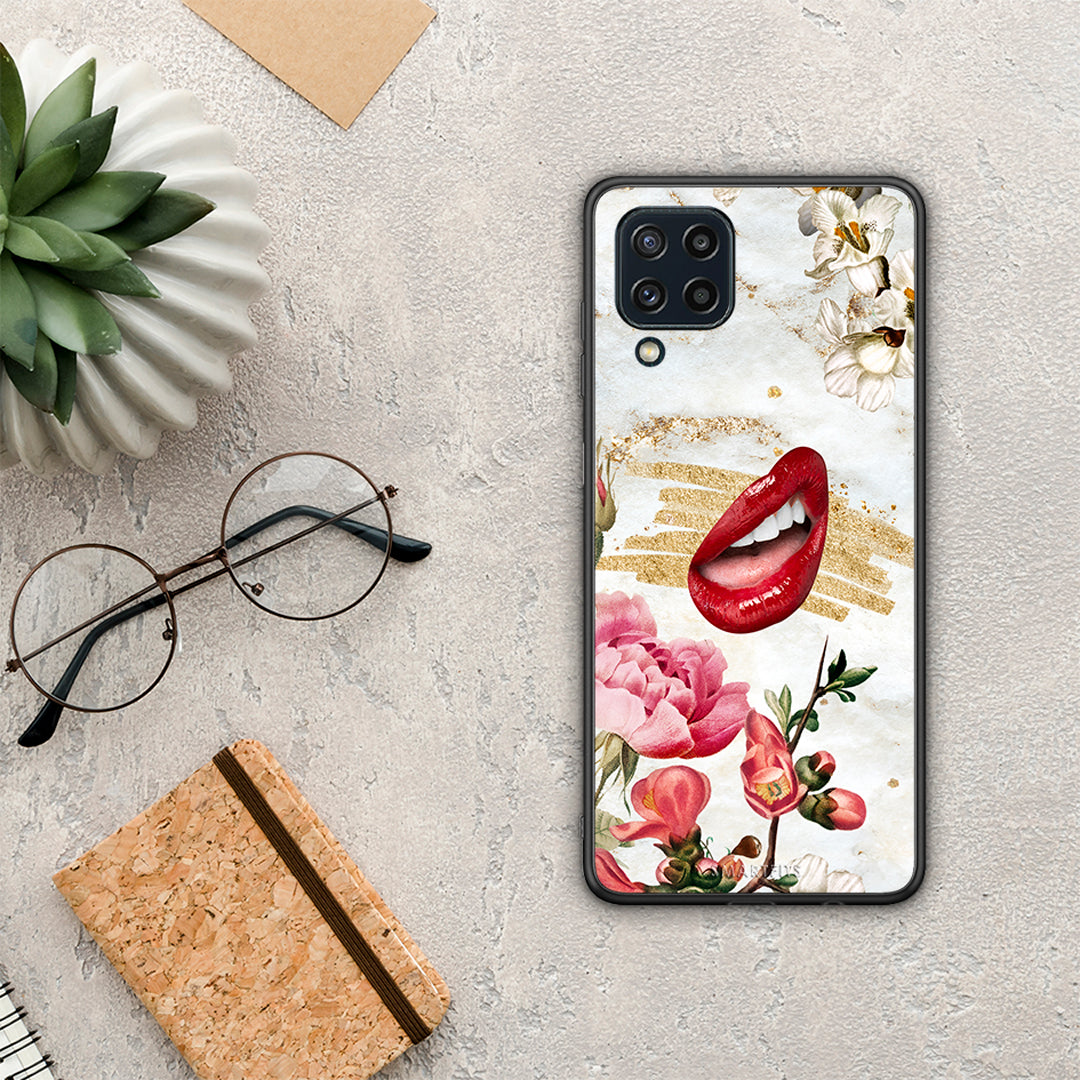 Red Lips - Samsung Galaxy M32 4G case