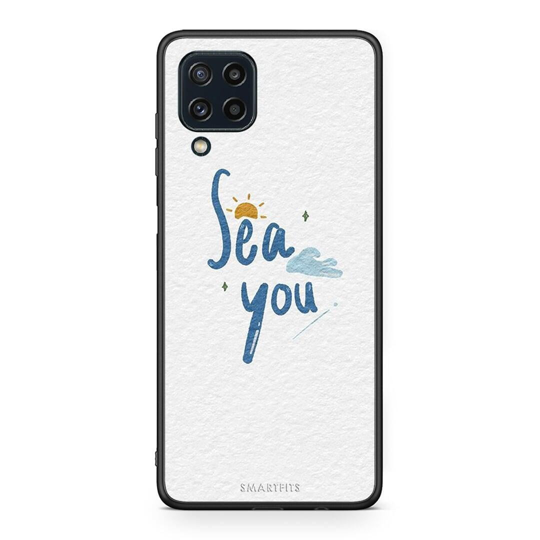 Samsung M32 4G Sea You Θήκη από τη Smartfits με σχέδιο στο πίσω μέρος και μαύρο περίβλημα | Smartphone case with colorful back and black bezels by Smartfits