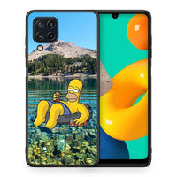 Thumbnail for Θήκη Samsung M32 4G Summer Happiness από τη Smartfits με σχέδιο στο πίσω μέρος και μαύρο περίβλημα | Samsung M32 4G Summer Happiness case with colorful back and black bezels
